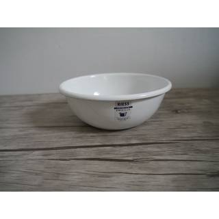 Riess Classic Weiß Schüssel 16 cm / 0,75 L - Emaille
