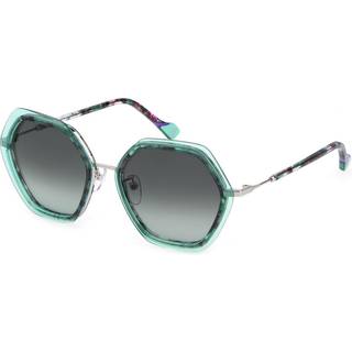 Yalea SYA084 BALKISSA 0579 54 Solbriller Kvinder Tortoiseshell - Transparent Green Tortoise - 54mm
