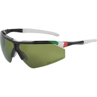 Salice 004 ITA IR NERO/RW BLU Standard Solbriller Mænd Hvid - White - Standard