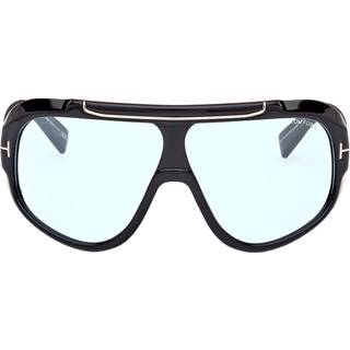 Tom Ford Rellen FT1093 Solbriller - Maske Sort