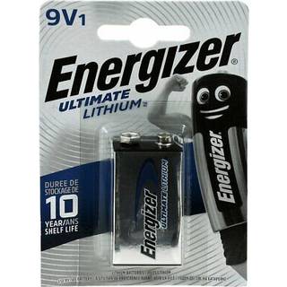Energizer Ultimate Lithium Batteri 4022 9V-Block Blister