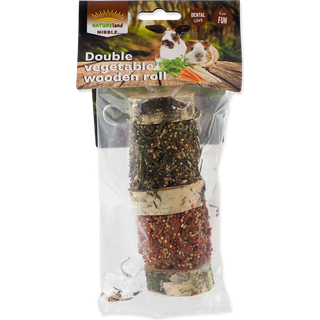 Nature land trærulle med 2 slags grønsager 120g
