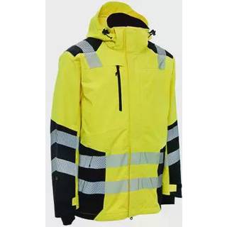 Visible Xtreme Recycled Jakke - Fl.Gul/Sort - L