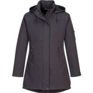 Carla softshell jakke - Koksgrå (Størrelse: XL)