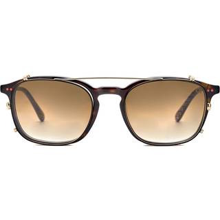 Etnia Barcelona Rødwood Sun Clip-On Only GDBK 51 Solbriller Mænd Guld - Gold Black - 51mm
