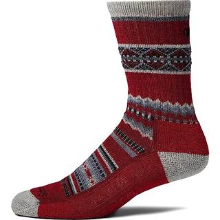 Smartwool Men's Everyday Snowed In Sweater Crew Socks Tibetan Red, M