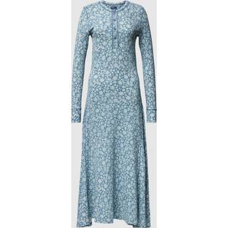 Polo Ralph Lauren Floral cotton maxi dress - blue - L