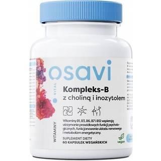 Osavi - B-Kompleks med Cholin & Inositol 60 kapsler