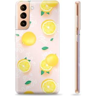 Samsung Galaxy S21+ 5G TPU Cover - Citron Mønster