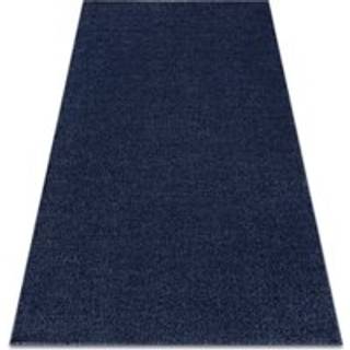 Tæppe SOFTY Enkelt, enfarvet mørk blå 200x290 cm