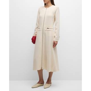 Proenza Schouler Joanne midi dress - white - XL