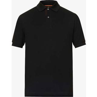 Paul Smith Placket Polo Shirt in Black - 2XL