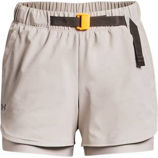 Shorts Under Armour Terrain 2-in-1 Short-GRY 1374537-592 Størrelse XS