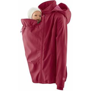 Mamalila Women's Softshell-Tragejacke Allrounder Softshelljakke Damer størrelse S farve rød