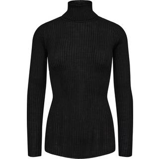 New Wool Rullekrave Sweater, Black, S