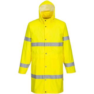 Hi-Vis Regnjakke - Gul (Størrelse: L)