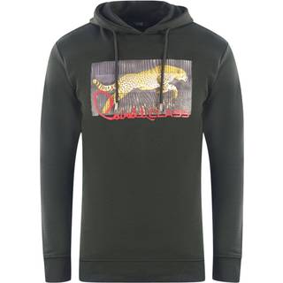 Cavalli Class Black Cotton Men Sweater