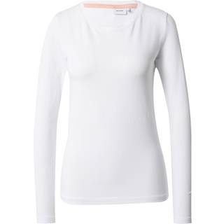 NÜMPH - Nukazumi Ls Blouse - Bright White - XS - Hvid - T-Shirts & Tops