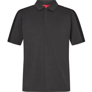 ENGEL Galaxy Poloshirt Antrazitgrå/Tomato Red 9811-141 XL