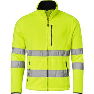 Top Swede 4642 Fleecejakke Bemærk, gul Hi-Vis, gul