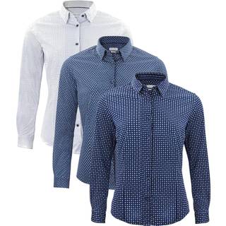 J. Harvest & Frost 2913103 Indigo Bow 131 dame Sky Blue Print 3XL