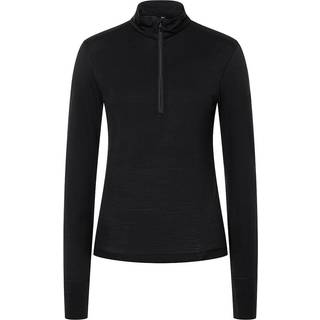 super.natural Women's Tundra175 Zip 1/4 Jet Black, XL