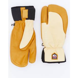Hestra Topo 3 Finger Handsker størrelse 7 farve beige