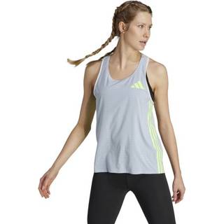 adidas Adizero Tank L - Letvægts Løbesinglet til Damer, Svedtransporterende & Åndbar, Blå