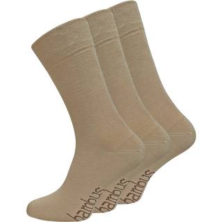 Bomulds børnestrømper fra Steven, Fugle - Blå-29-31