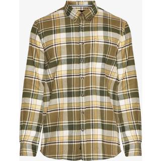 Sander Stripe Flannel Skjorte, Green Aleo, L