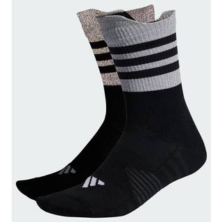 Running x Reflective sokker, 1 par - Black / Reflective Silver / White / Grey Three - 37-39