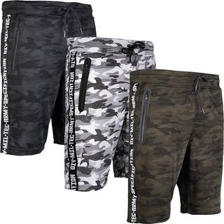 Sports og Træningsshorts fra Mil-Tec - Woodland camo