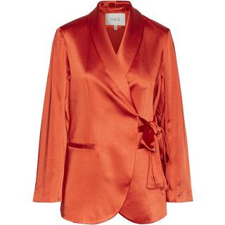 YAS Painterly LS Blazer Fiery Red XS