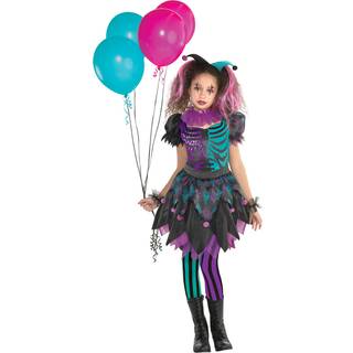 Haunted Harlequin Mädchenkostüm M 6-8 Jahre