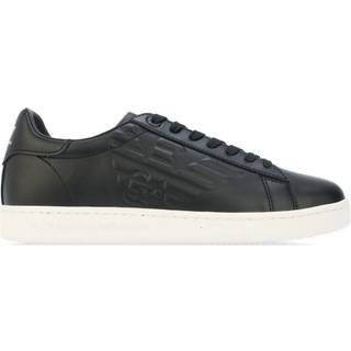 EA7unisex. X8X001_XCC51 Classic Cc lædersko sort (38 2/3), Fast, Blonder, Casual