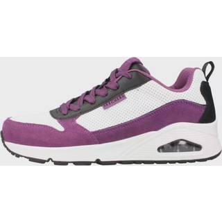 Skechers UNO 177105 PRBK violett - sportliche Halbschuhe f?r Damen