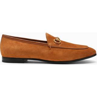 Gucci Jordaan suede loafers - white - EU 34.5