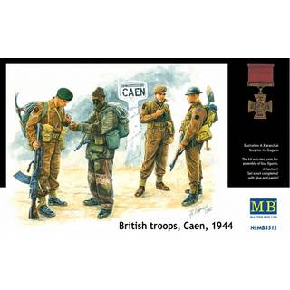 Britische Truppen Caen 1944
