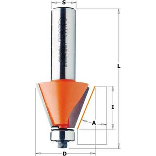 CMT Fasfræser HM 24,5x22 15°K12 - 957.503.11