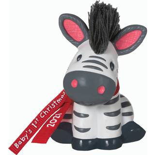 Hallmark keepsake julepynt?r dateret 2021 f?dt til at skille sig ud babyens 1. jul zebra