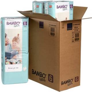 Bambo Ble Nature 16+ kg 3 x 40 stk Str. 6 Miljømærkede