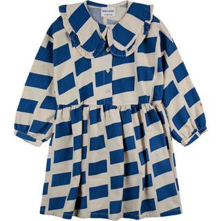 Bobo Choses Checked cotton dress - multicoloured - Y 10