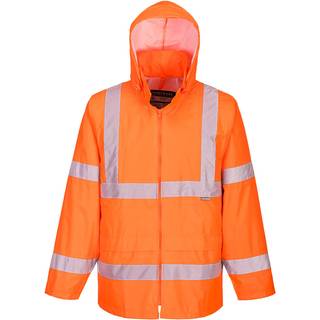 Hi-Vis Regnjakke - Gul (Størrelse: S)