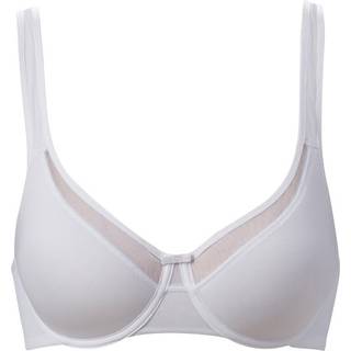 Trofe Stella Padded Wire Bra - White - D 80