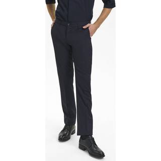 Sunwill 40304-7401 traveller uldbukser i fitted fit Herre / Bukser Navy 94