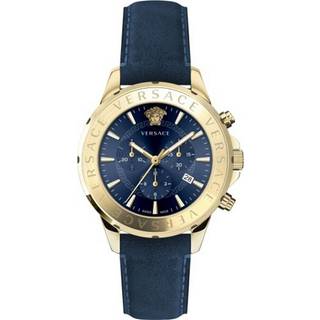 Versace VEV601423 Signature Chronograph Herrenuhr 44mm 5ATM