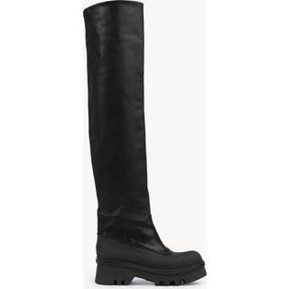 ChloÃ© Raina leather over-the-knee boots - black - EU 37