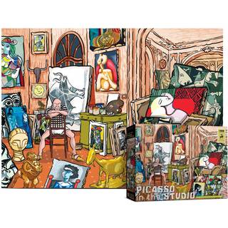 Antilope - 1000 brikker til voksne Pablo Picasso Studio puslespil 1000 brikker h?j opl?sning mat finish Glat kant uden st?v Kreativt kunstnerisk