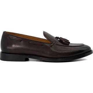 Dune London Dune London Brown Sandders Leather Sole Tassel Loafers