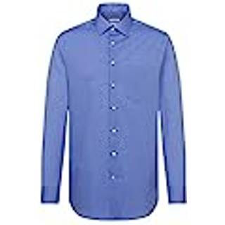 Seidensticker Herren Hemd blau meliert